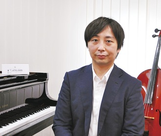 「音楽で楽しさや心地よさを届けたい」と岩倉さん