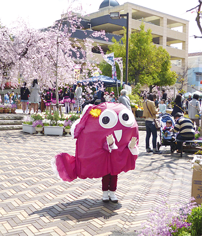 花が彩るみんなの"えだきん"に