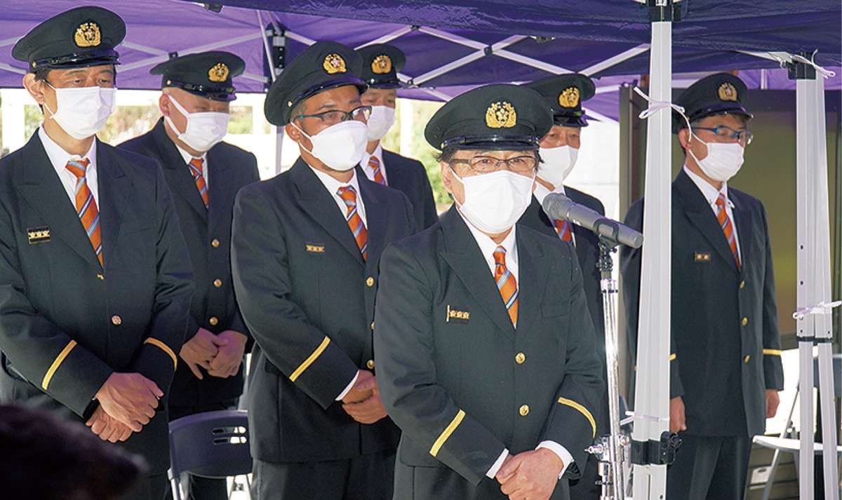 念願の消防団小屋が完成 茅ケ崎南４丁目の公園内 都筑区 タウンニュース