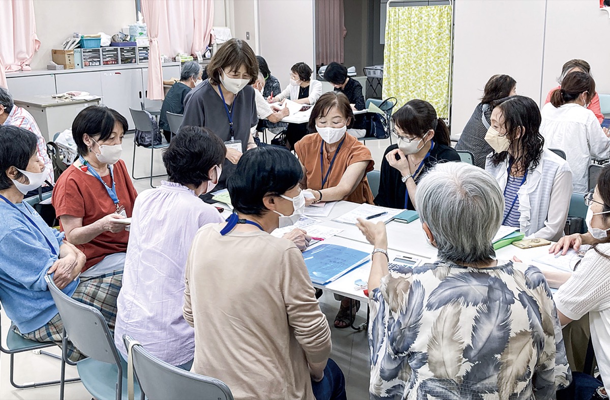 定例会後は地区懇親会も