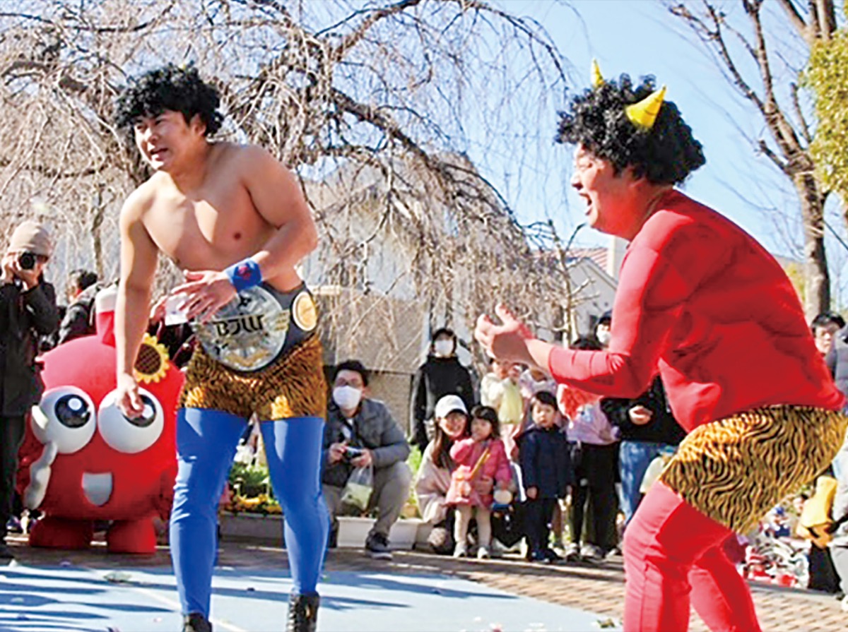 大日本プロレスの青木選手が青鬼に