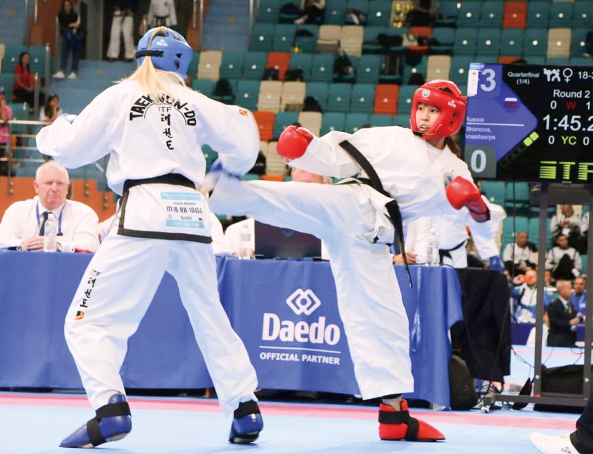 テコンドーで世界へ