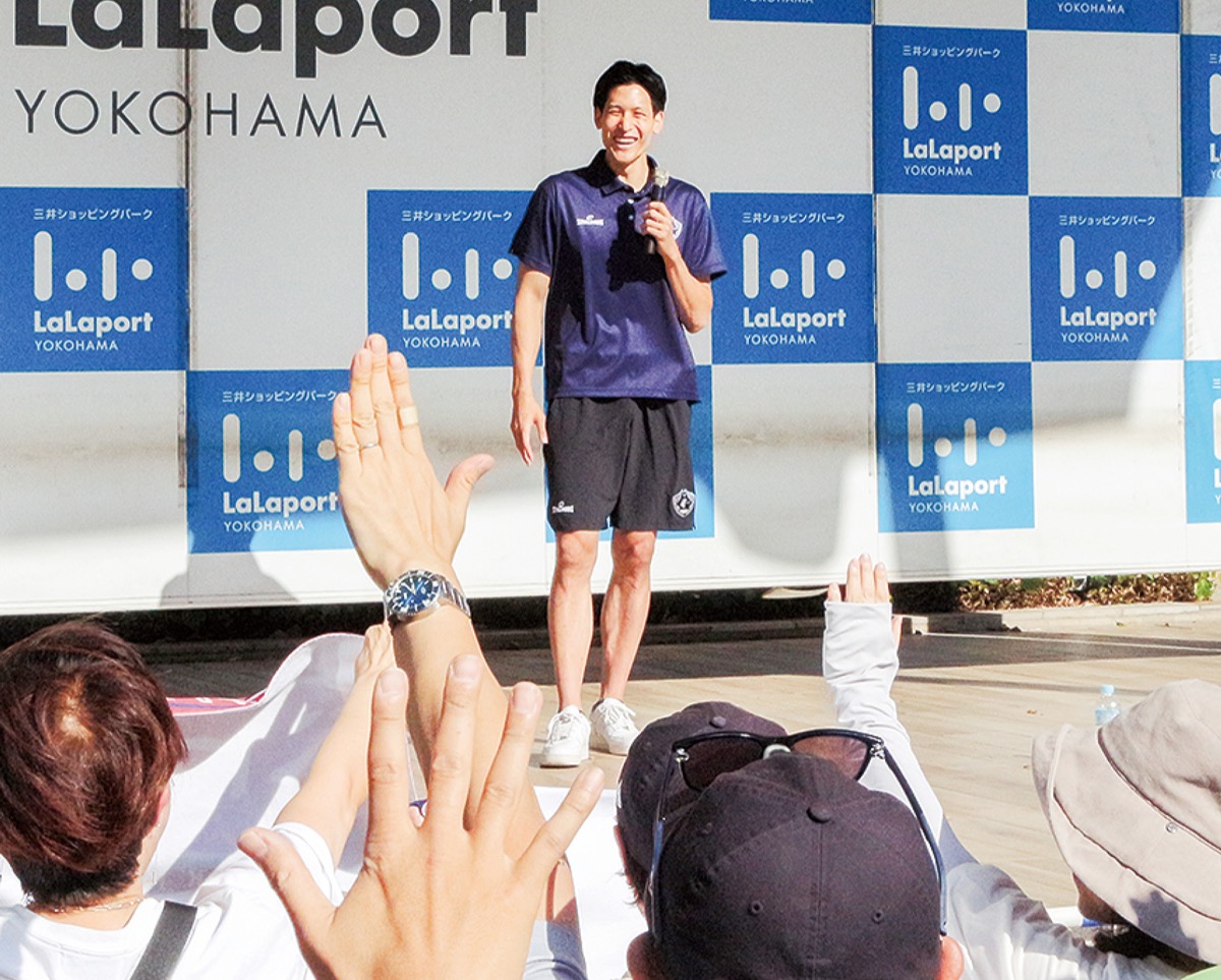 ｢グッチ｣に熱い声援