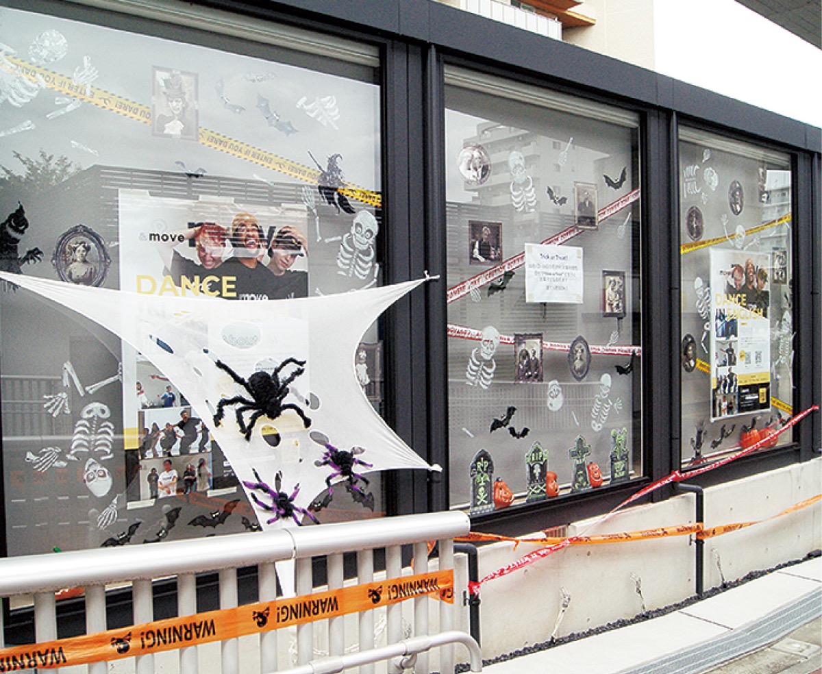 菓子を無料配布