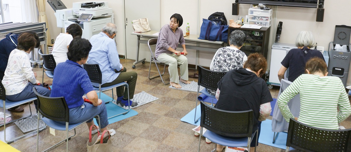 住民同士で楽しく協力