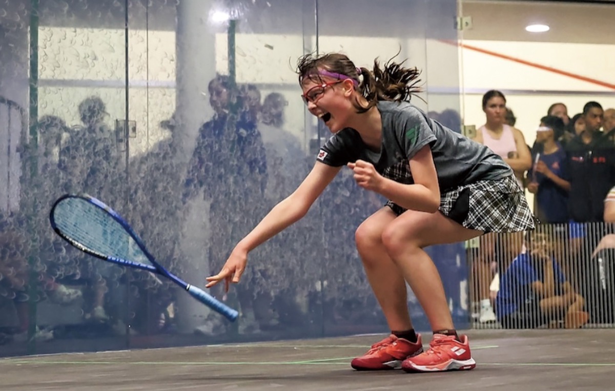 14歳のスカッシュ新星・英美里が躍進