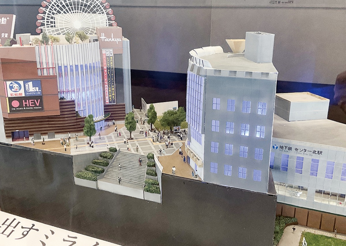 センター北駅の変遷再現