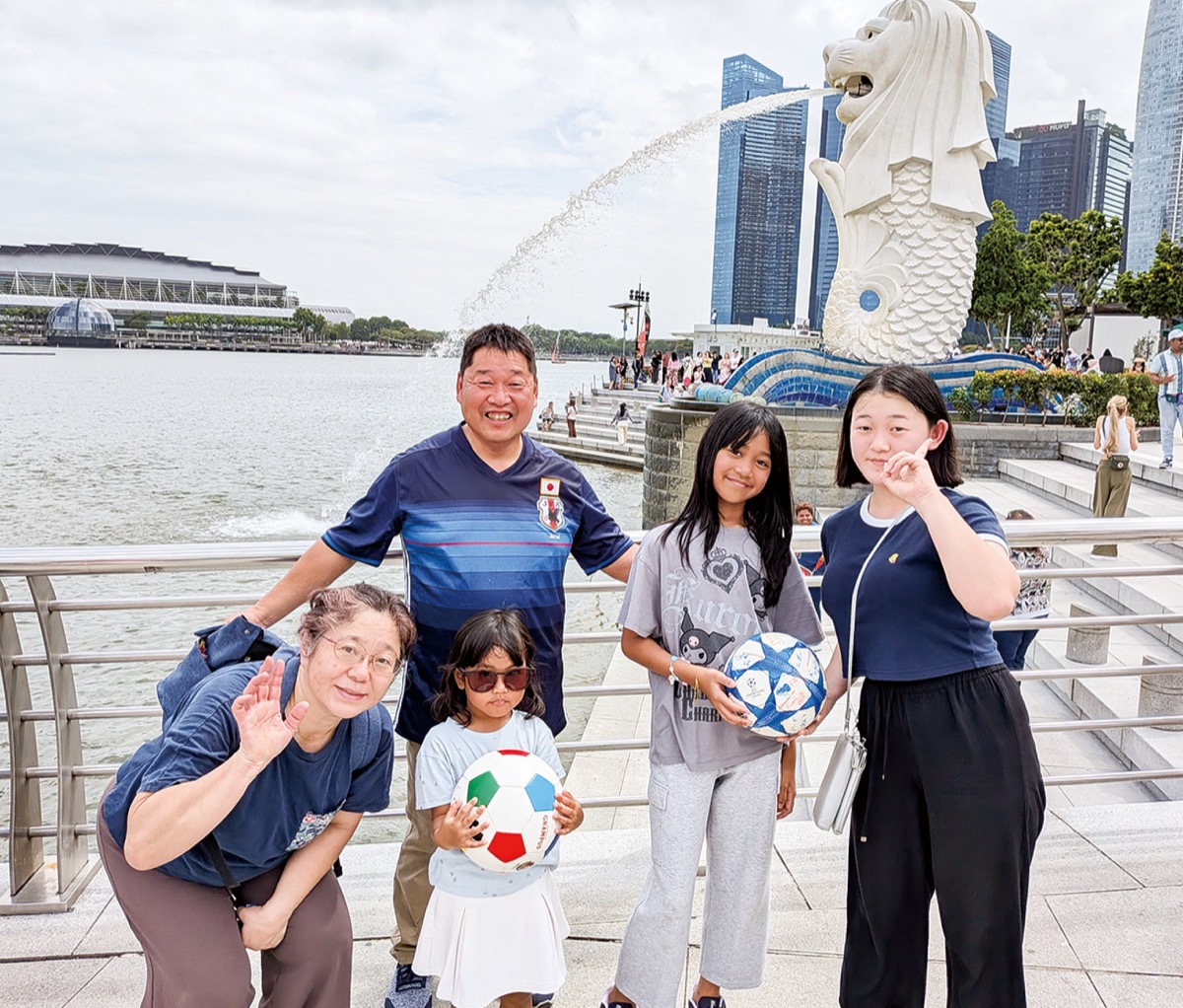 ボール寄贈、22カ国目