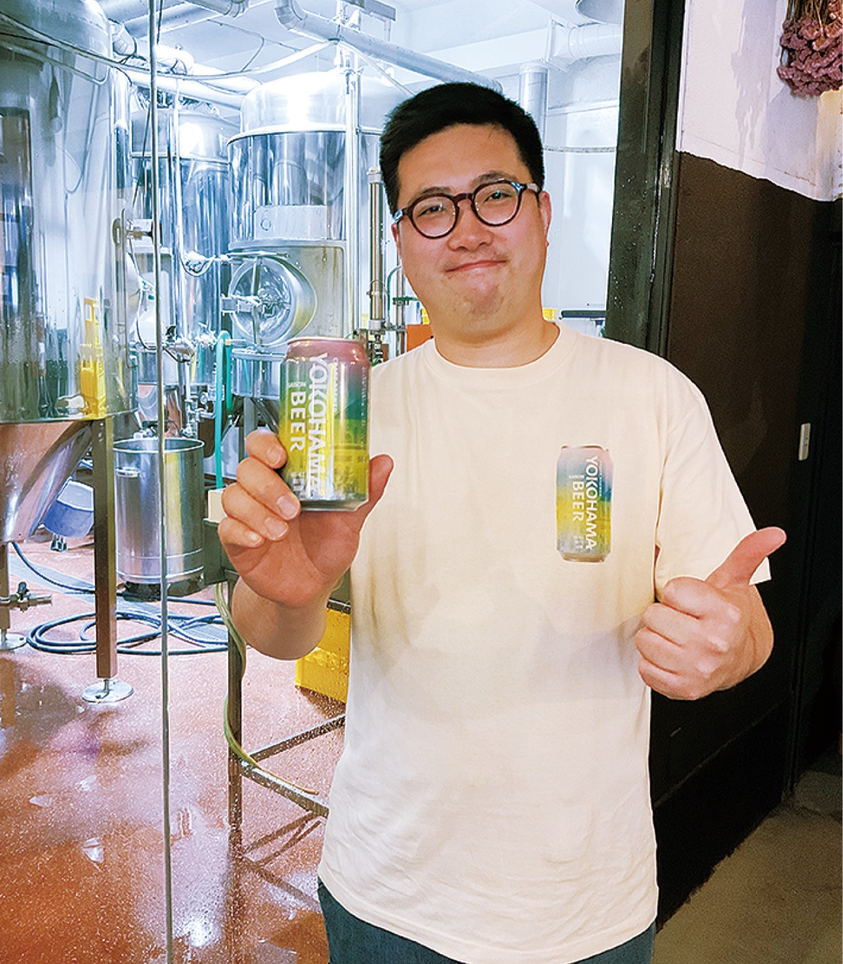 「生産者(農家)とのつながりを大切にしてきた横浜ビールの原点回帰といえるビール」と井田醸造長