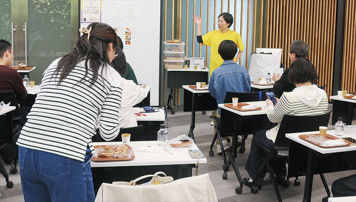 パンとコーヒーのペアリング体験