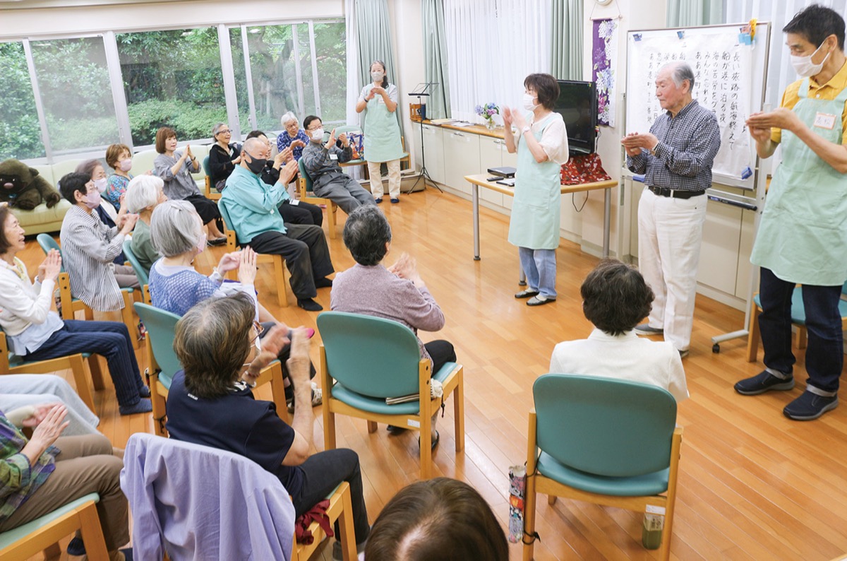 都筑地区センターでの介護予防事業「みんなの和」