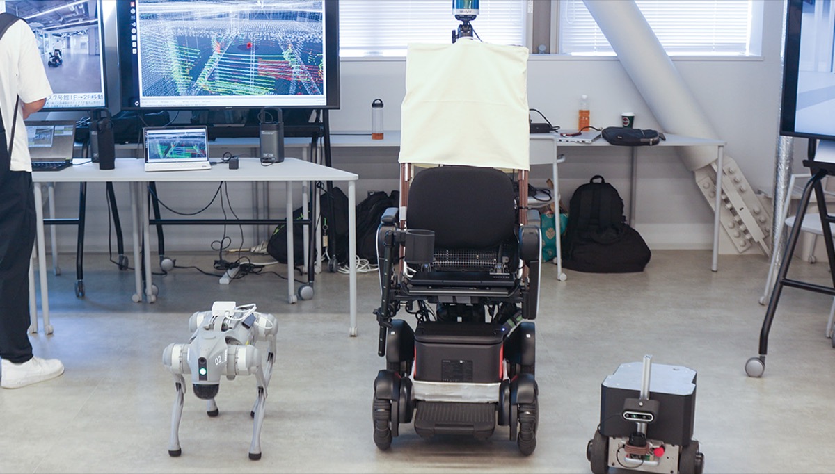 展示・実演されたロボット