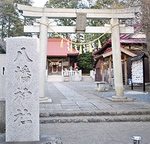 神社入り口からの風景