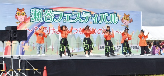 昨年と同規模で行われるステージプログラム※写真は昨年の様子