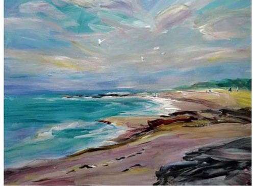 講師・上鉄穴修二さんの作品『遠津へ』