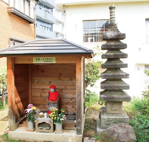 重忠の首が祭られたという首塚