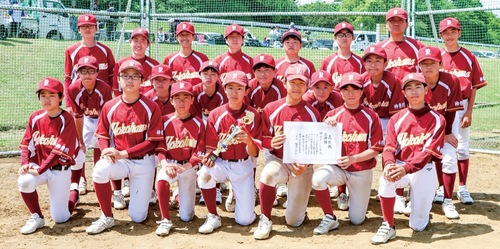 全員野球で戦った選手たち※チームより写真提供
