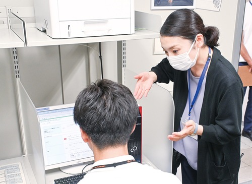 相談員がレクチャーした