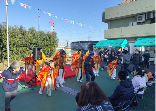 昨年の感謝祭の様子