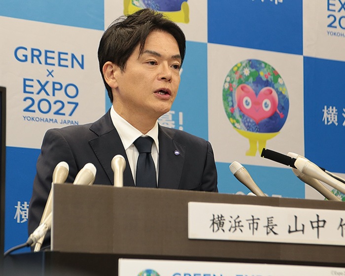 山中市長が辞職表明　パワハラ認定で｢けじめ｣