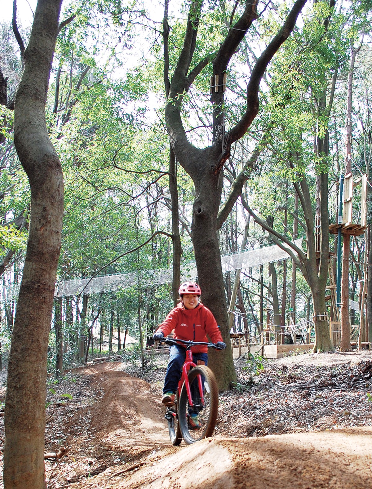 総延長1.2Kmに及ぶ、３コースが設置されている