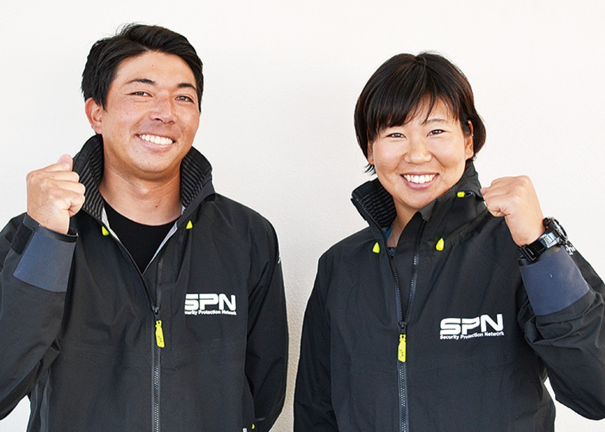 飯束さん(左)と畑山さんペア