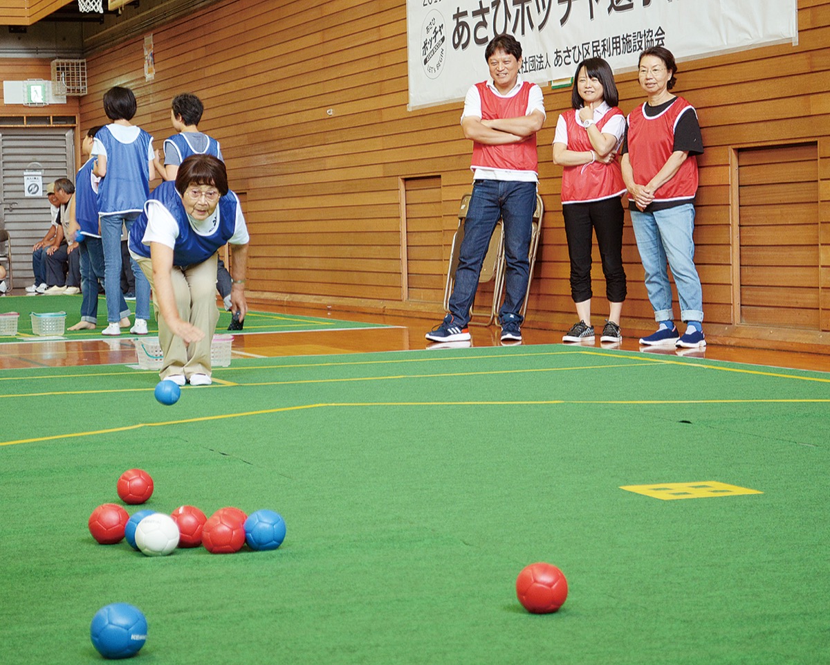 新種目になる予定だった「あさひボッチャ」＝写真は昨年の選手権大会