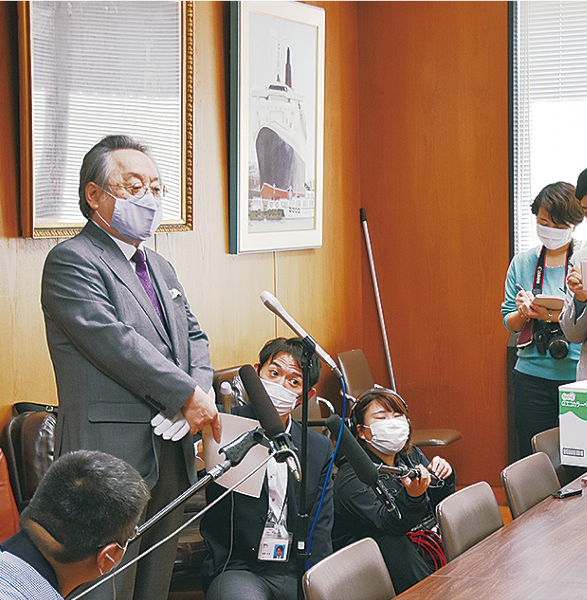 20万８千筆の署名提出