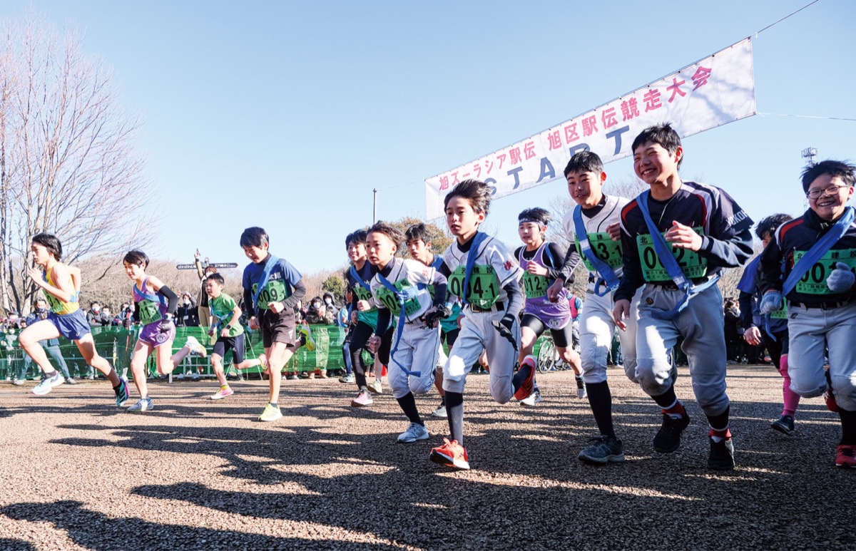 ３年ぶりの力走 (写真1)