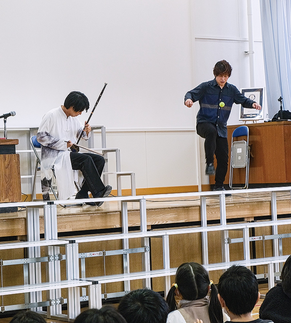 世界で活躍の２人が登場