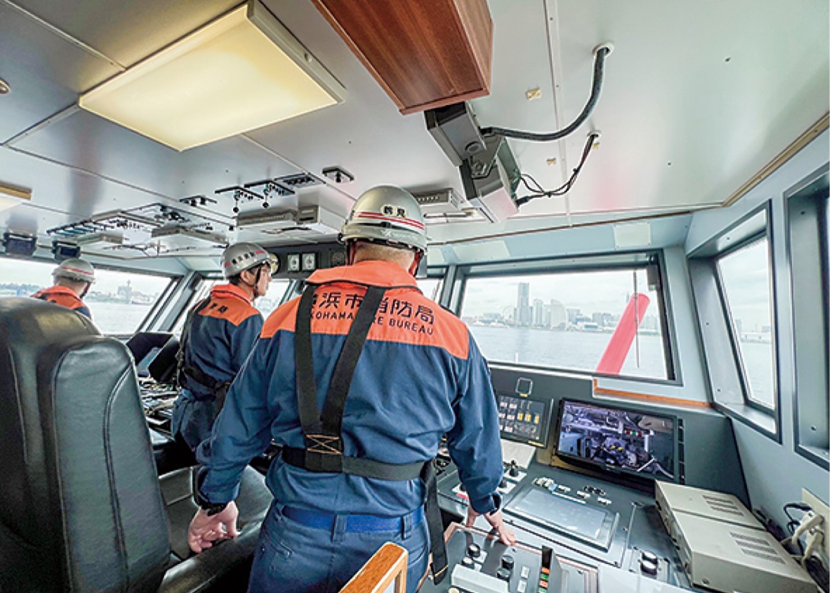 寄付者特典で乗船体験