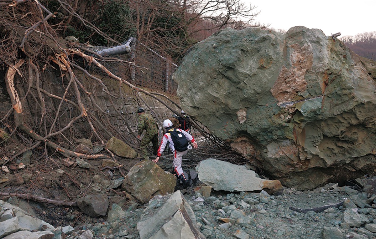 道路寸断で活動制限