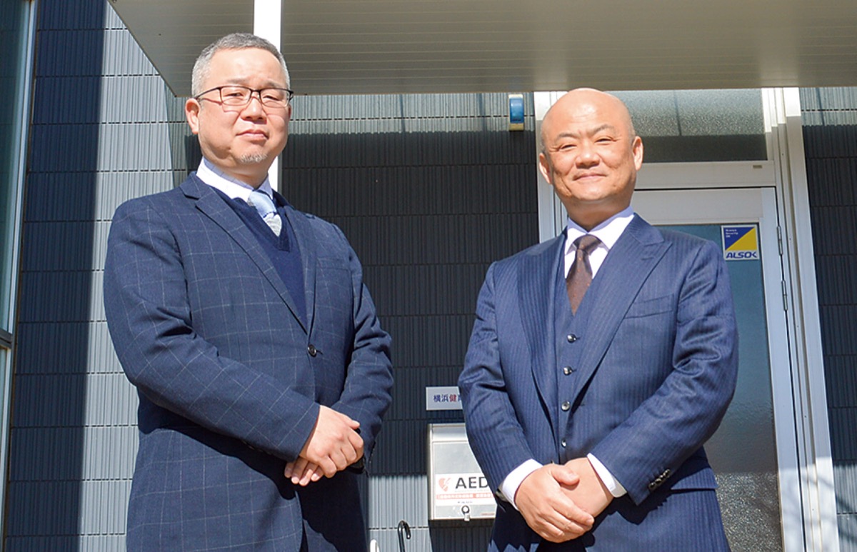 中田聡センター長(右)と、開設より二人三脚で運営に携わっている吉原義人副センター長