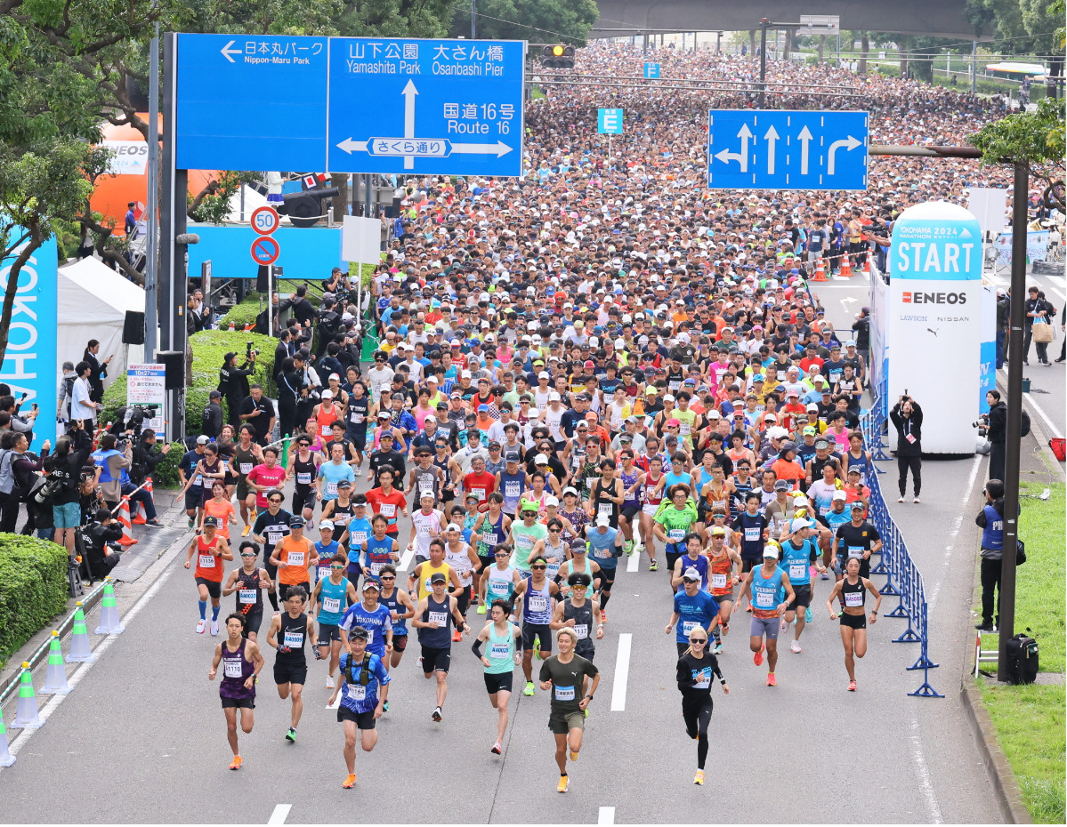 ｢横浜マラソン2025｣4月9日受付開始