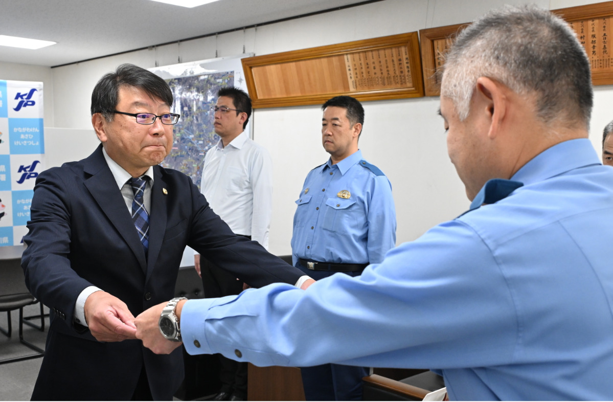 関東管区警察局長表彰を受賞