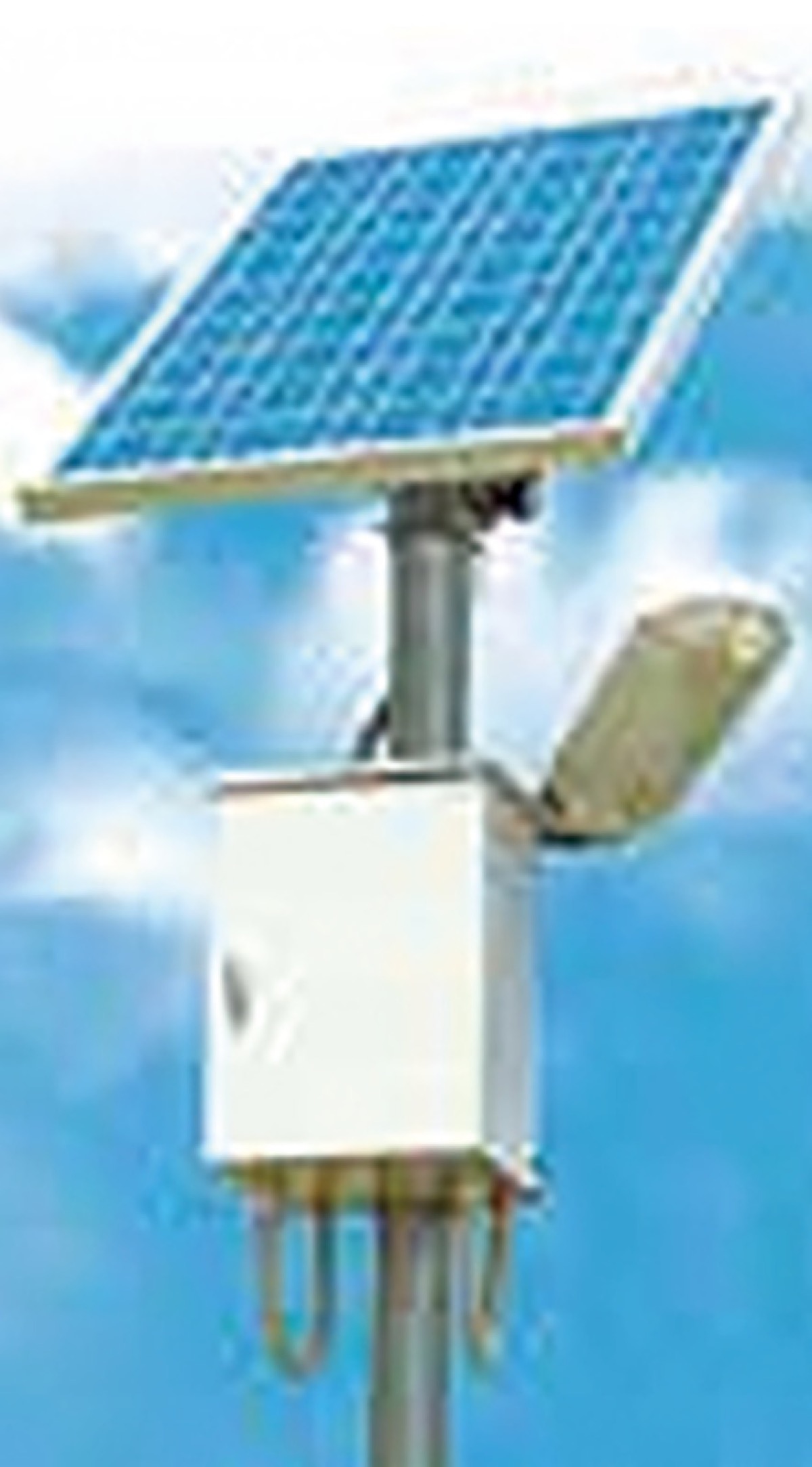 太陽光発電式ＬＥＤ灯のイメージ