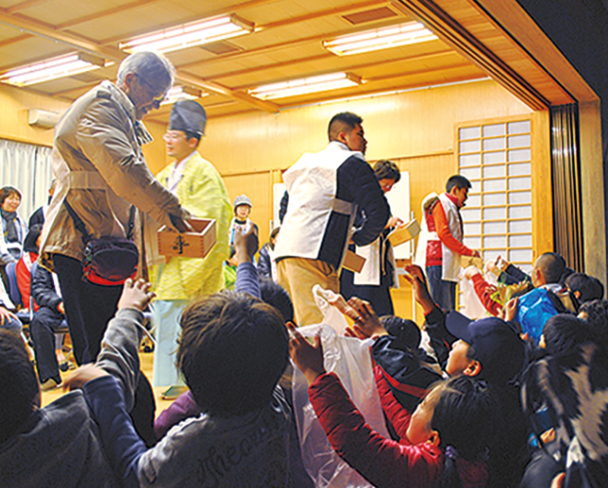 本村神明社で｢節分祭｣