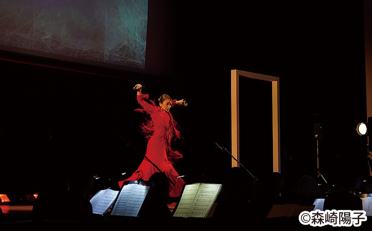 横浜大空襲をフラメンコとエレクトリックドラムで表現した