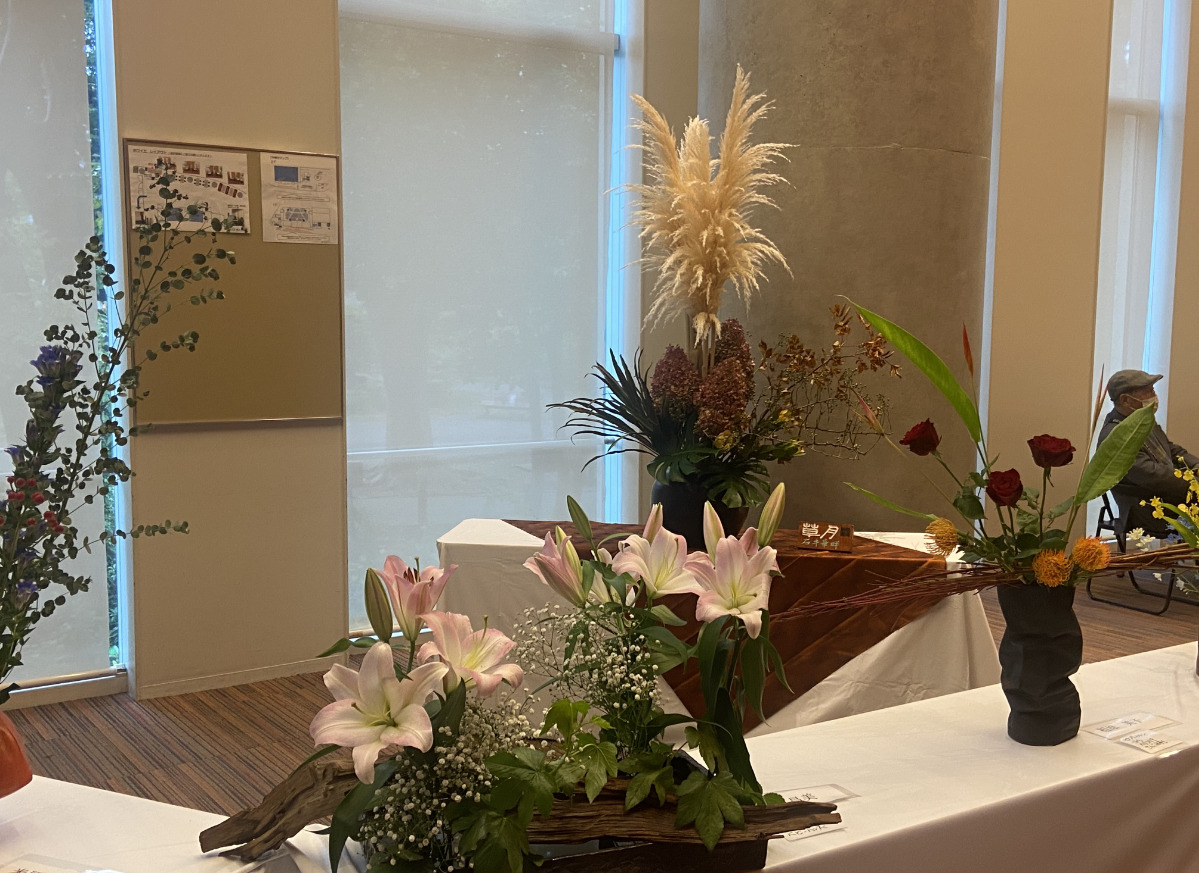 生け花の展示も※昨年の様子