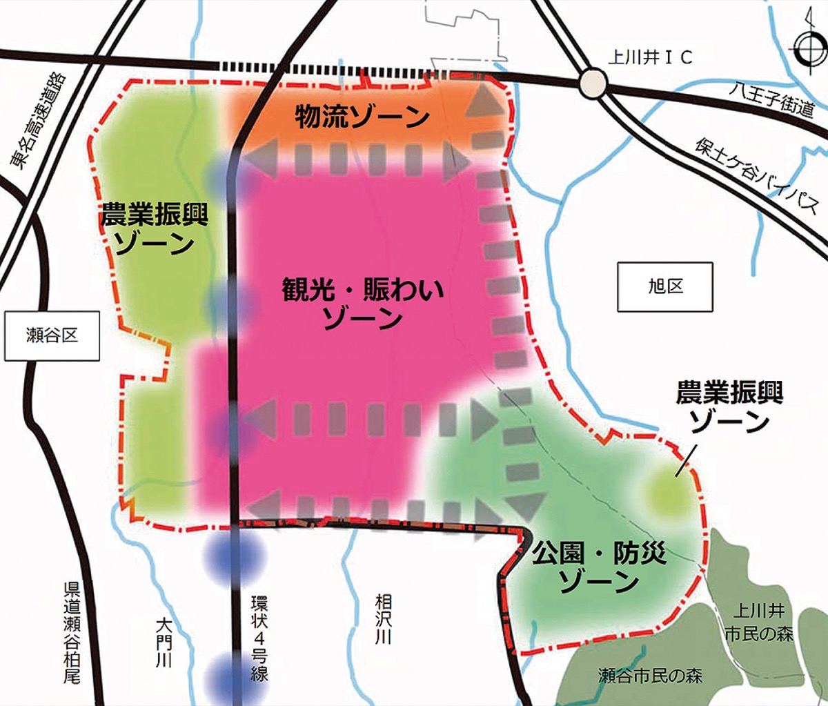 土地利用の素案固まる