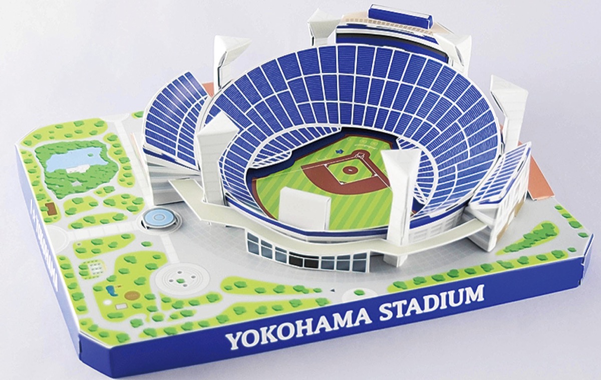 新設エリアも反映しているペーパークラフト