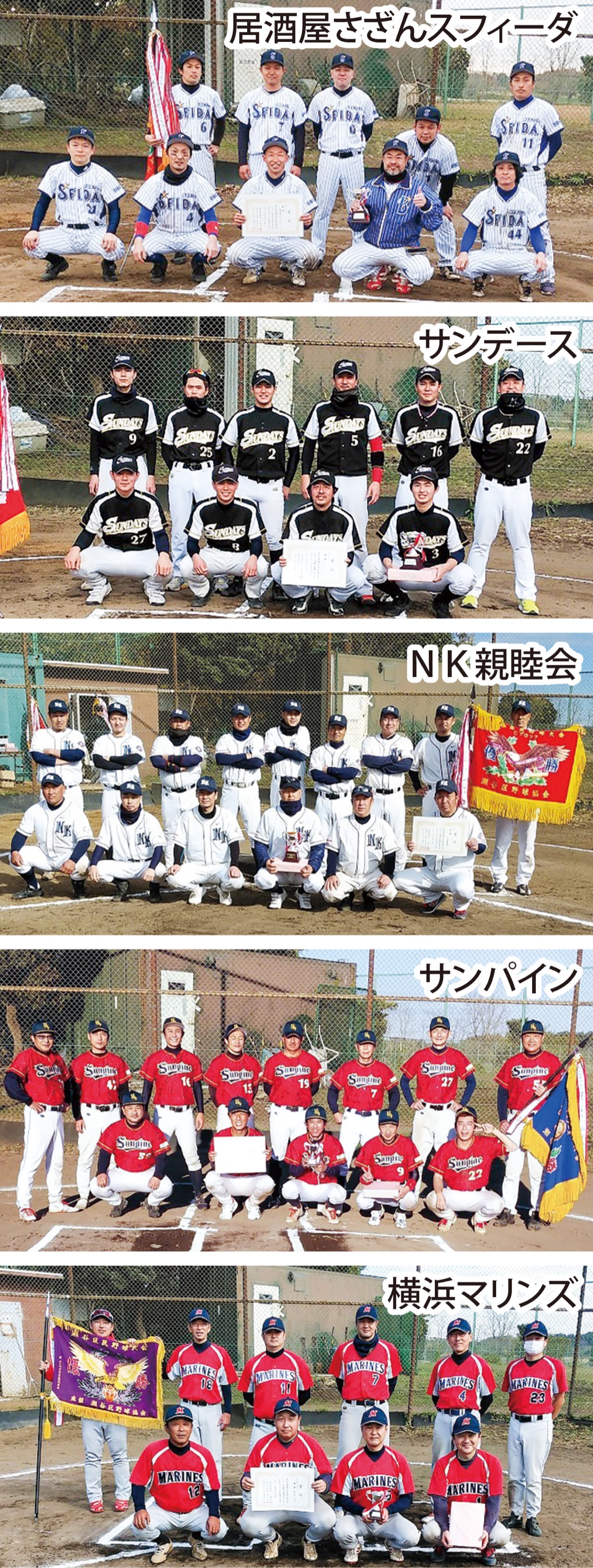 さざんスフィーダが優勝 (写真1)