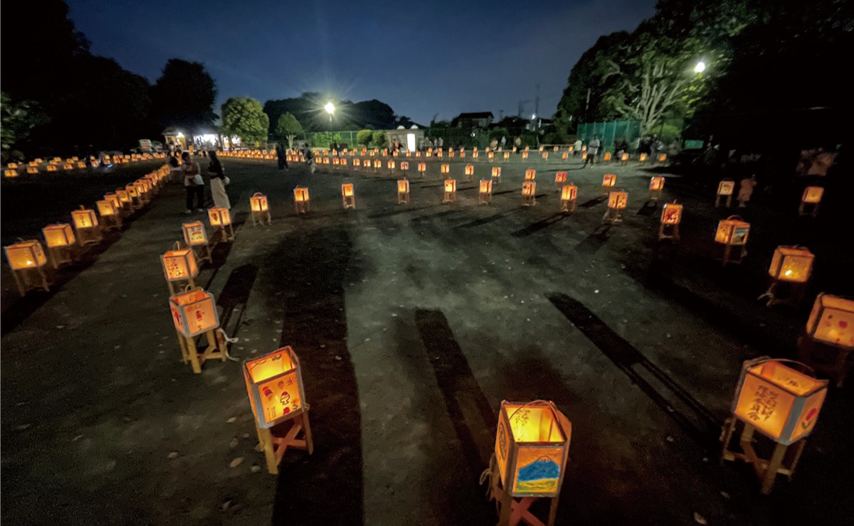 3年ぶりに灯篭並ぶ 長屋門周辺で祭り | 瀬谷区 | タウンニュース