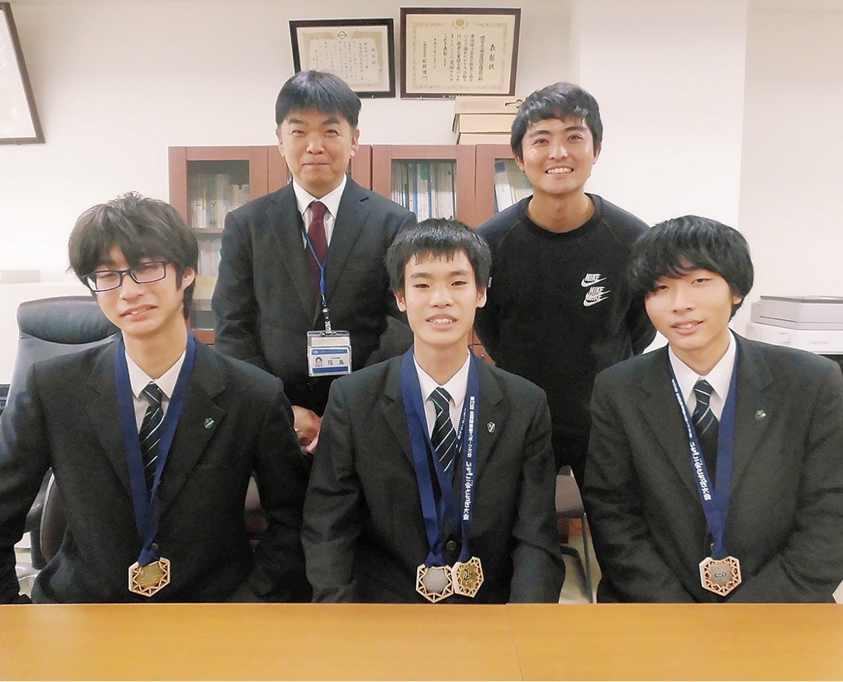 ２選手が全国でメダル