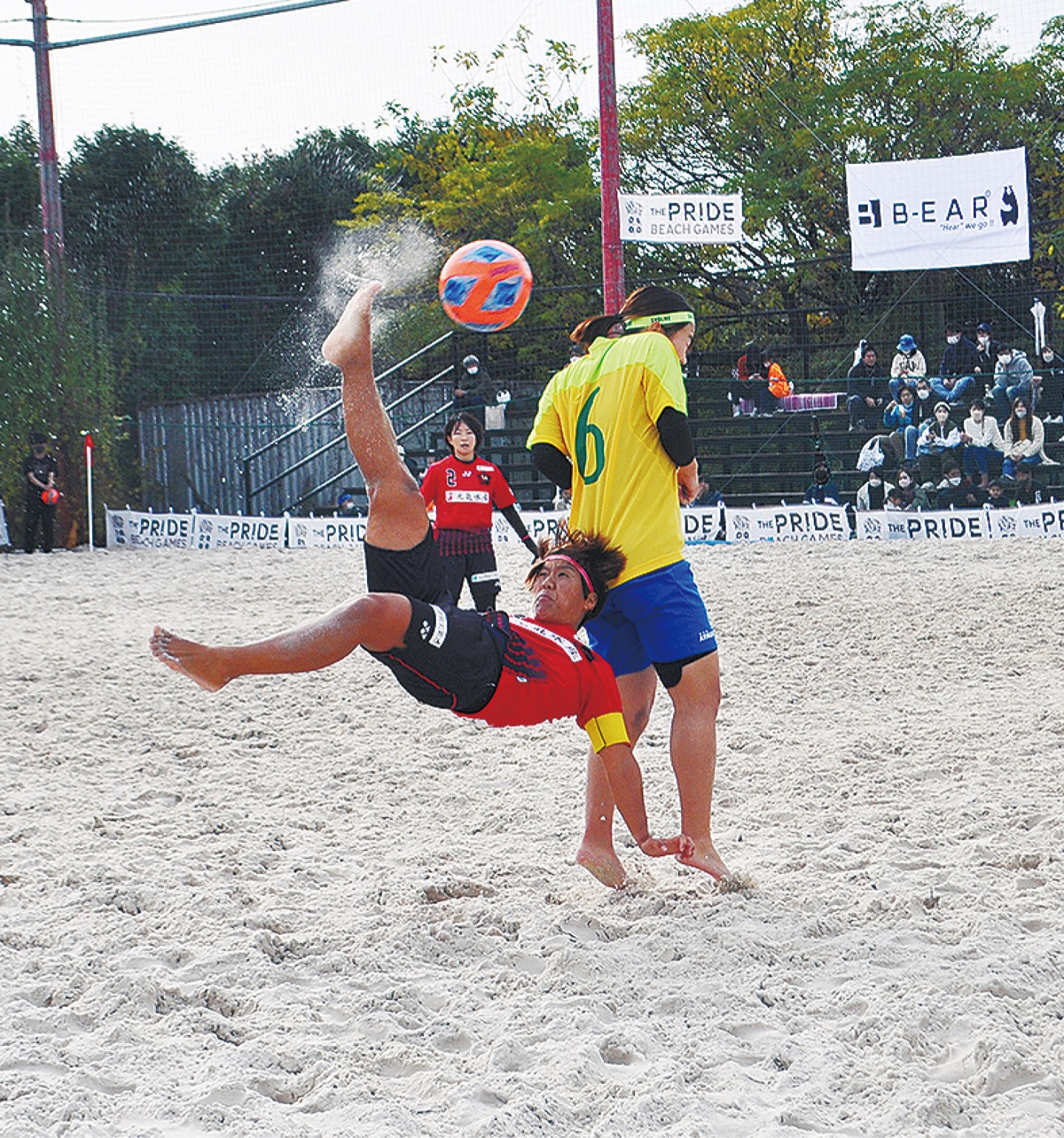 ビーチサッカーの普及へ