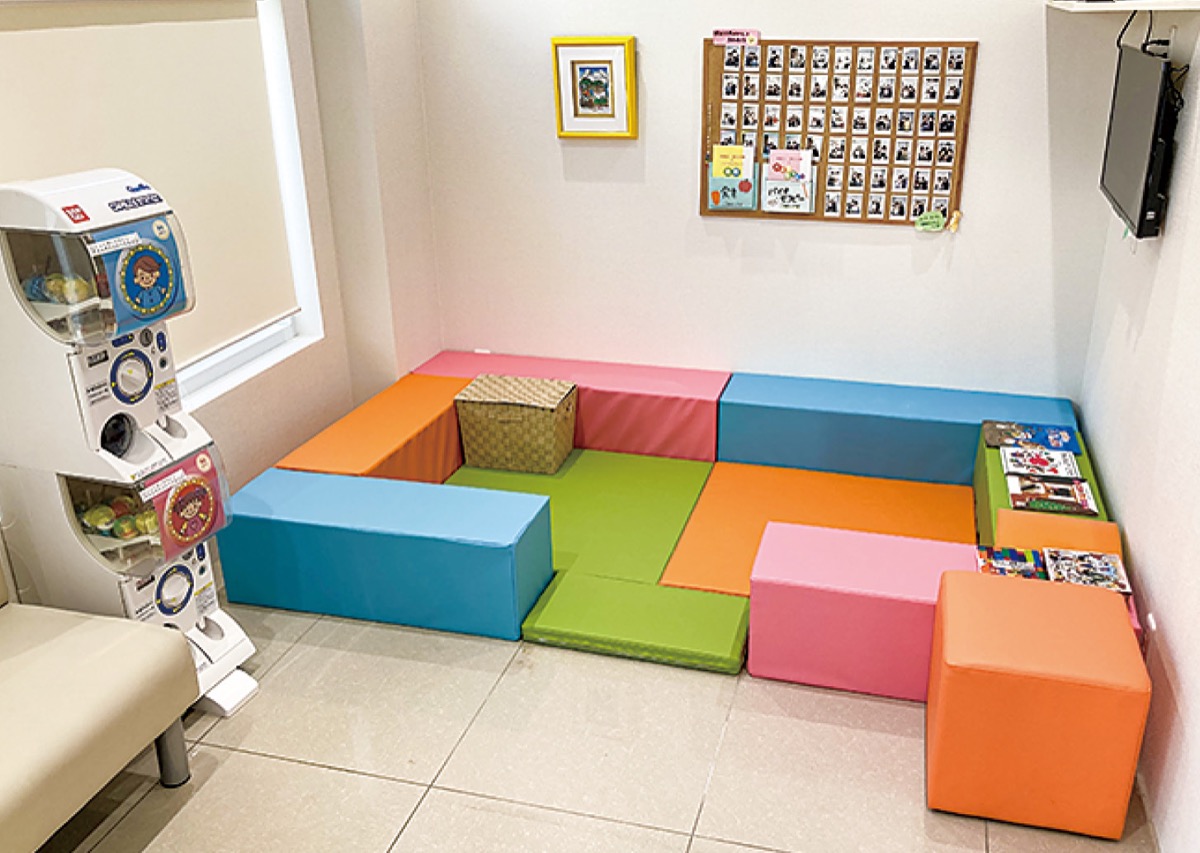 一新されたキッズスペース