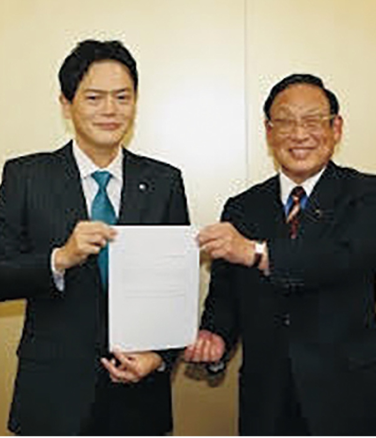 山中市長に政策提言