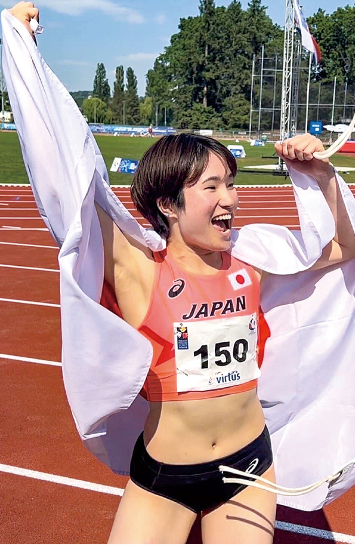 国際大会で2位に輝く