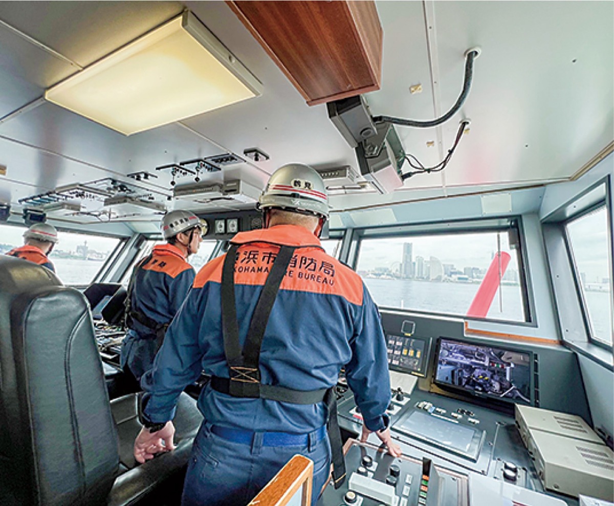 寄付者特典で乗船体験