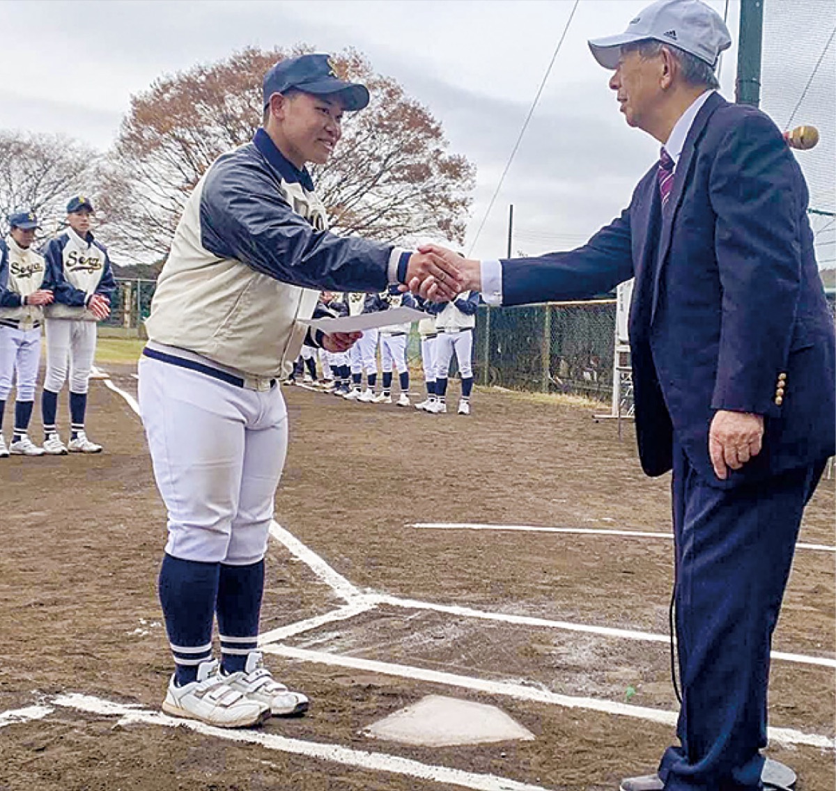 上瀬谷で最後の閉幕式